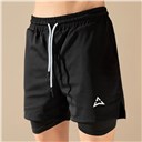 Spodenki 2w1 BLACK (1 szt.)