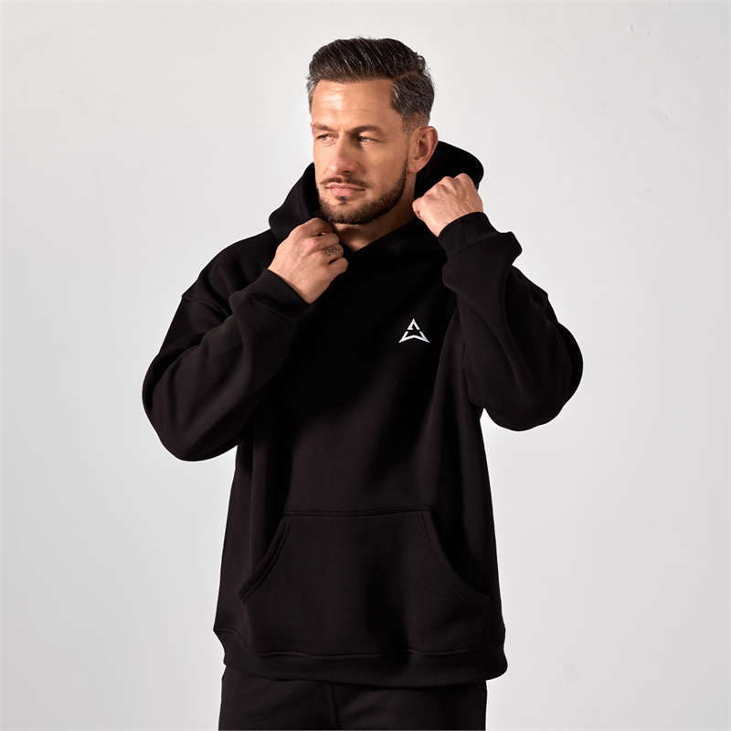 Allwear ЧОЛОВІЧЕ ХУДІ BLACK