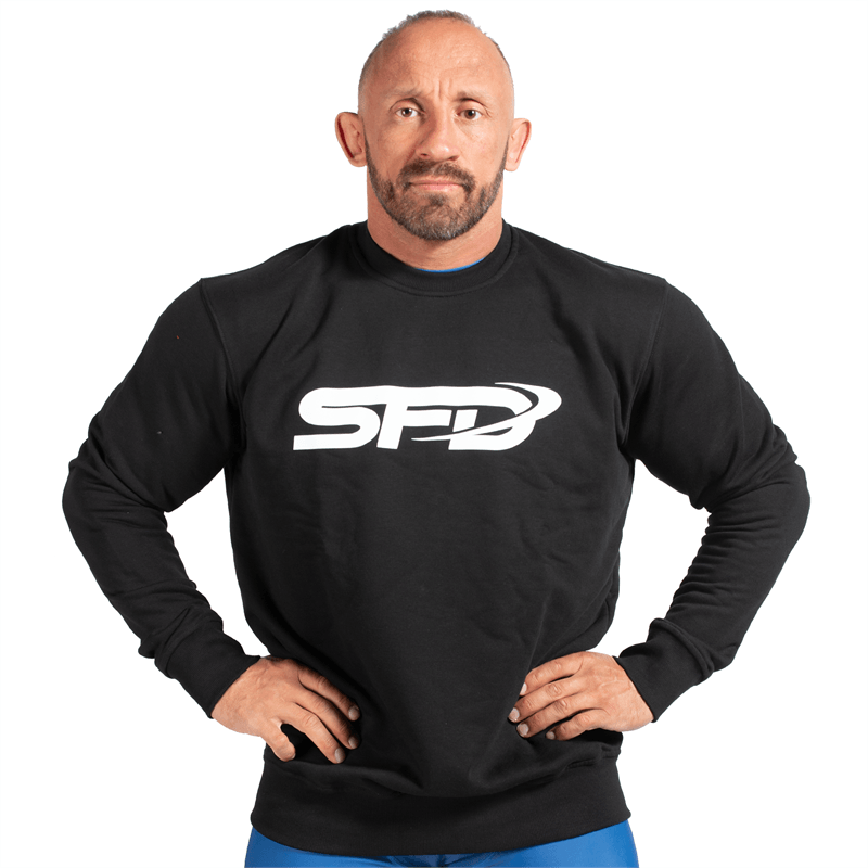 SFD NUTRITION Чорний світшот SFD