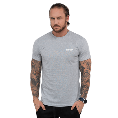 SFD WEAR ЧОЛОВІЧА ФУТБОЛКА Premium Grey Melange