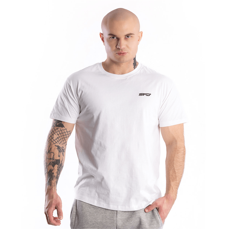 SFD WEAR ЧОЛОВІЧА ФУТБОЛКА ESSENTIAL WHITE