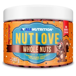 NUTLOVE WHOLENUTS – Мигдаль у темному шоколаді, посипаний малиною