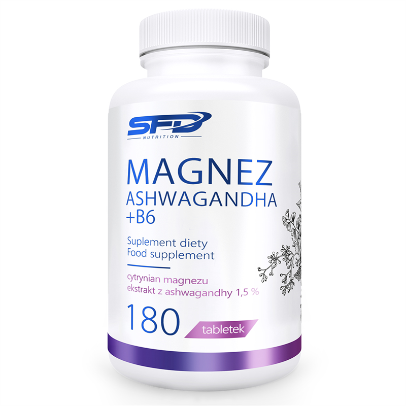 SFD NUTRITION МАГНІЙ АШВАГАНДА + B6