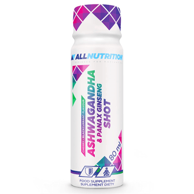ALLNUTRITION 6 x Ashwagandha & Panax Ginseng Shot 80 ml