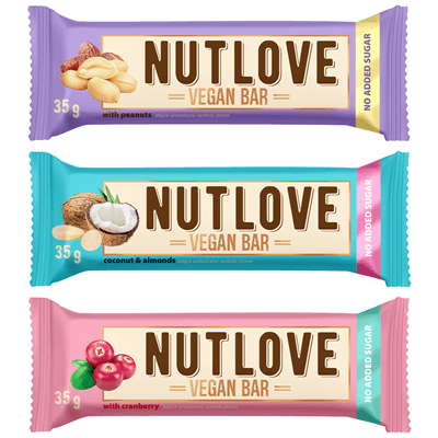 ALLNUTRITION Nutlove Vegan Bar