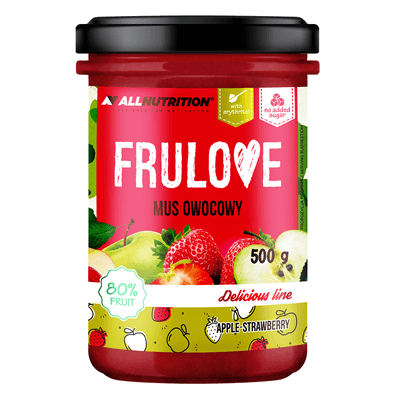 ALLNUTRITION FRULOVE ФРУКТОВИЙ МУС ЯБЛУКО ПОЛУНИЦЯ