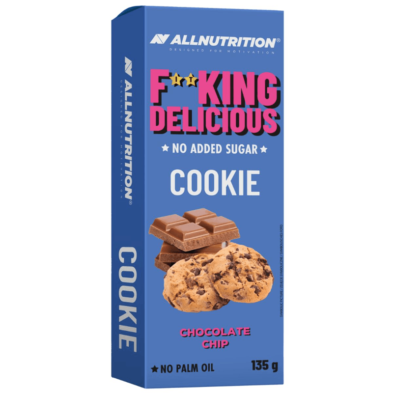 ALLNUTRITION 6 x Fitking Cookie Chocolate Chip 135g
