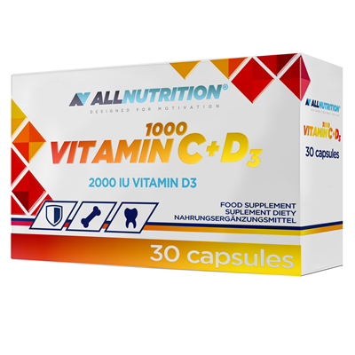 ALLNUTRITION Vitamin C 1000 мг + D3