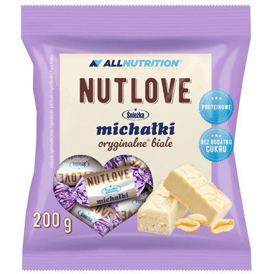 ALLNUTRITION NUTLOVE БІЛІ MICHAŁKI ПРОТЕЇНОВІ