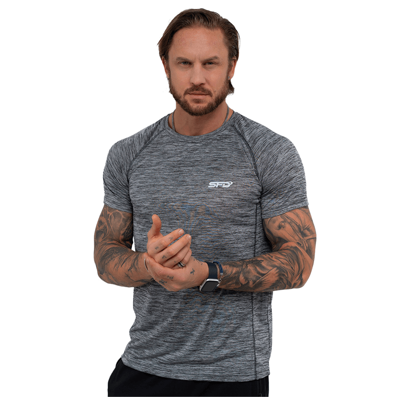 SFD WEAR Чоловічий T-shirt Dry Black Melange