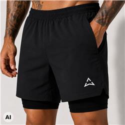 Шорти Runner 2в1 BLACK